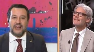 Dritto e rovescio, Matteo Salvini incorona Paolo Del Debbio: "Voglio dirti una cosa", senza precedenti a telecamere spente