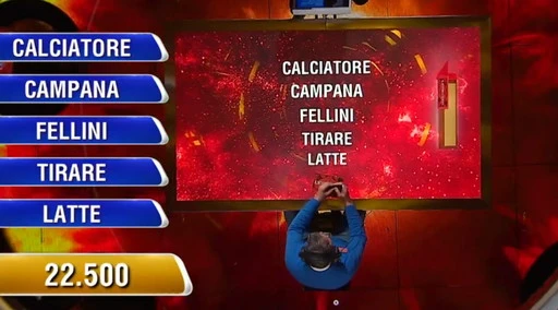 L'Eredità, clamoroso sfottò all'Inter dopo la Ghigliottina: "Cartone? Non c'è la parola Scudetto"