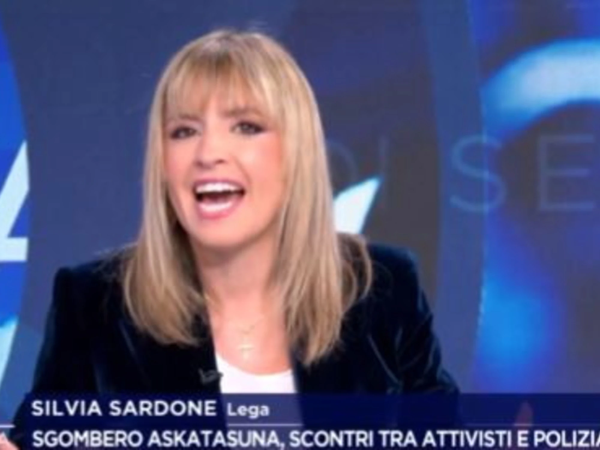 4 di Sera, Sardone: "Askatasuna?", la sinistra chieda subito scusa