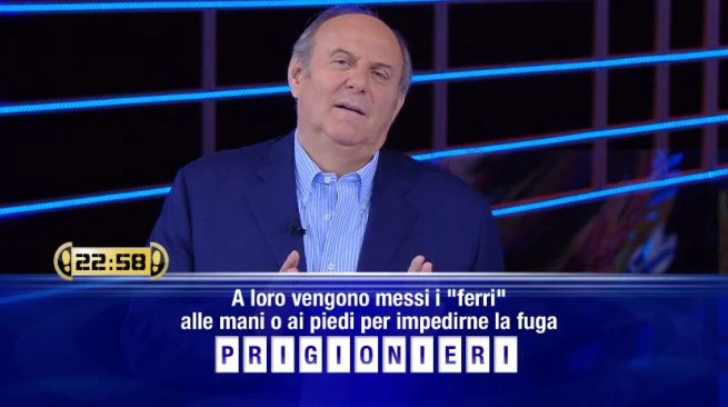 Caduta Libera, impensabile sfogo di Gerry Scotti: "Un delinquente, voglio vedere le manette ai polsi"