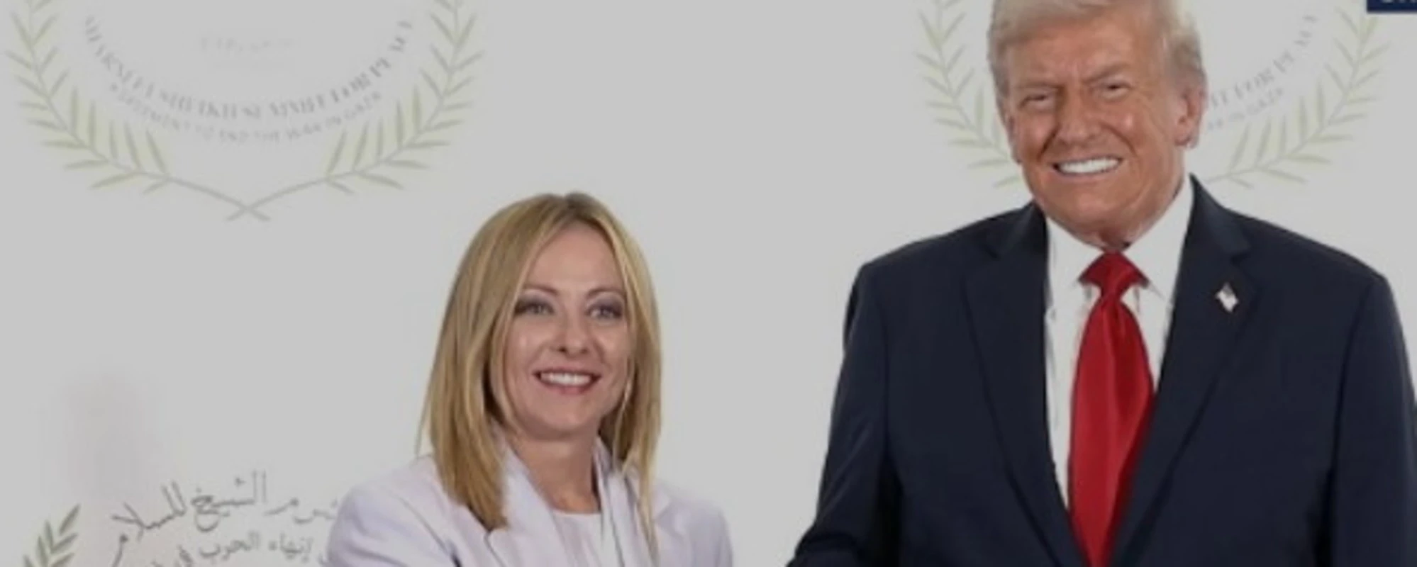 &quot;Ma questa donna...&quot;. Clamoroso: cos&igrave; Trump accoglie Meloni