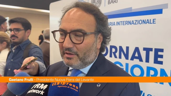 Frulli "Il Mediterraneo torni centro di messaggi di pace e sviluppo economico"