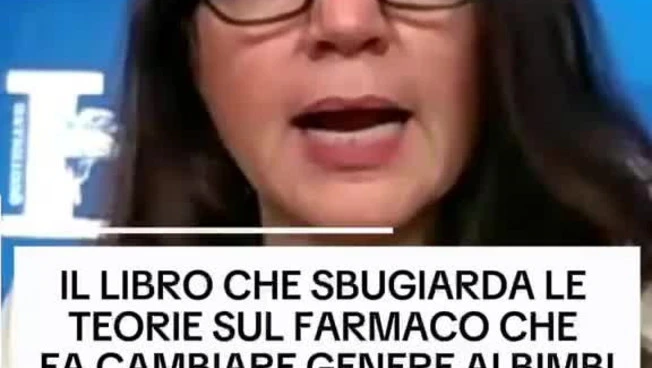 Il libro che sbugiarda le teorie sul farmaco che fa cambiare genere ai bimbi