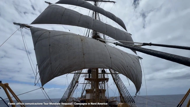 Tour mondiale della Amerigo Vespucci, tappa in Canada dal 23 luglio