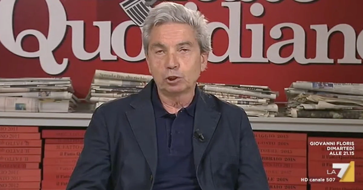 Antonio Padellaro a Tagadà, gufata a Giuseppe Conte: "Il suo partito? Te lo dico da amico: non lo fare, porta male"
