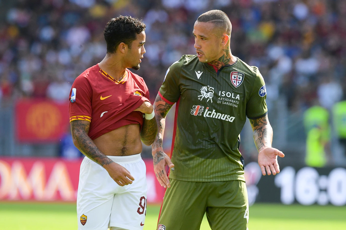 Serie A, la Roma non va oltre l'1 a 1 con il Cagliari all'Olimpico