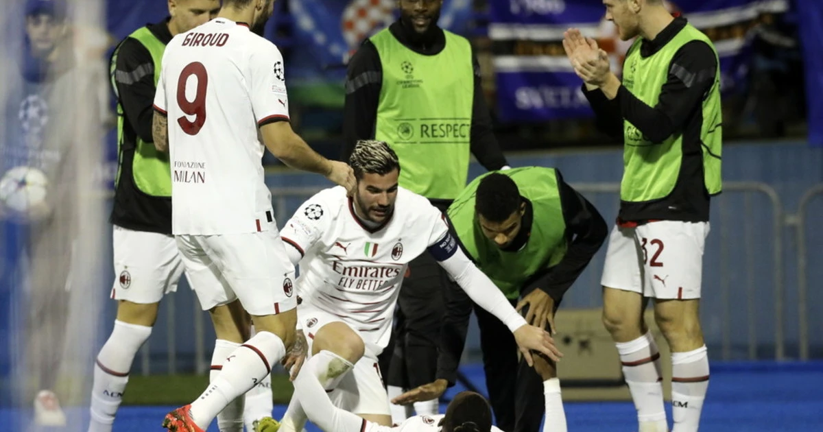 Il Milan travolge 4-0 la Dinamo Zagabria: ottavi Champions nelle mani di Pioli