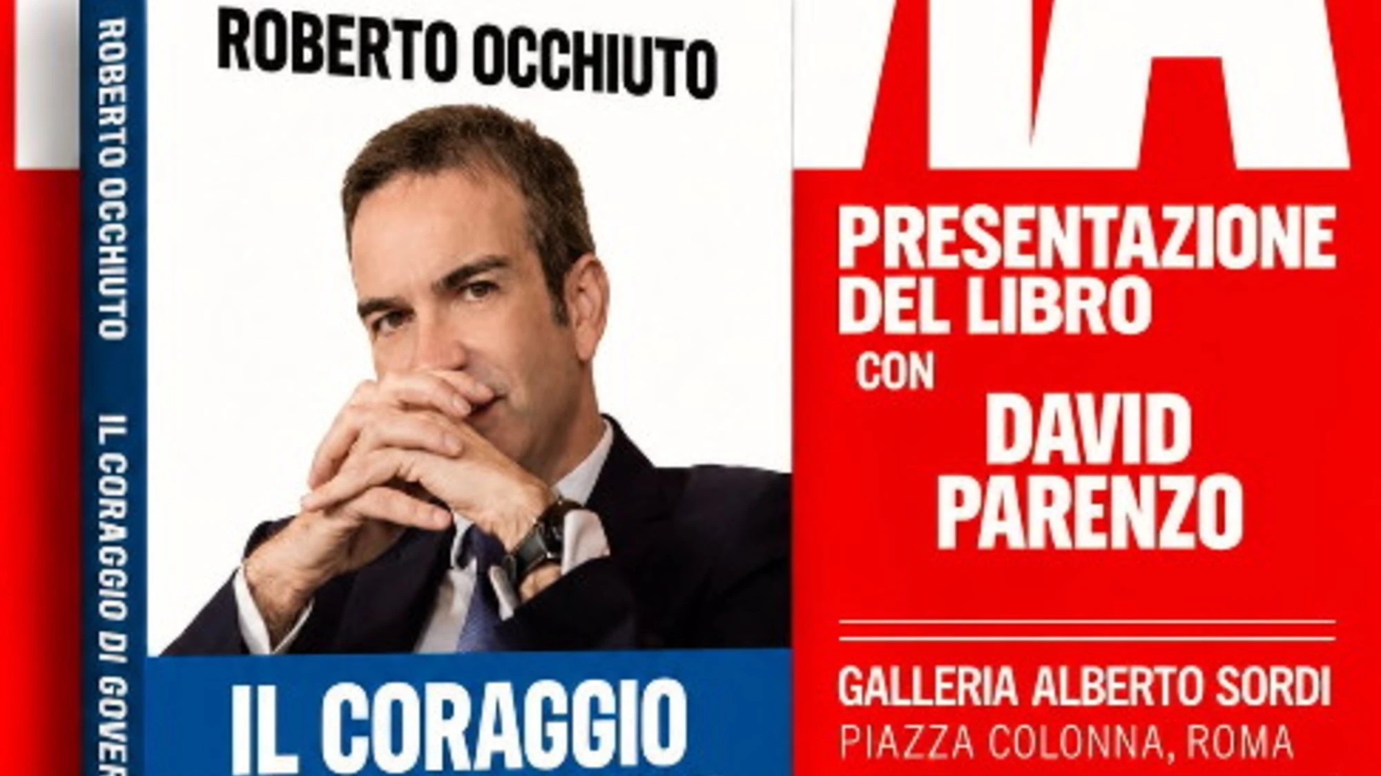 "Il coraggio di governare", esce il libro-manifesto liberale di Occhiuto
