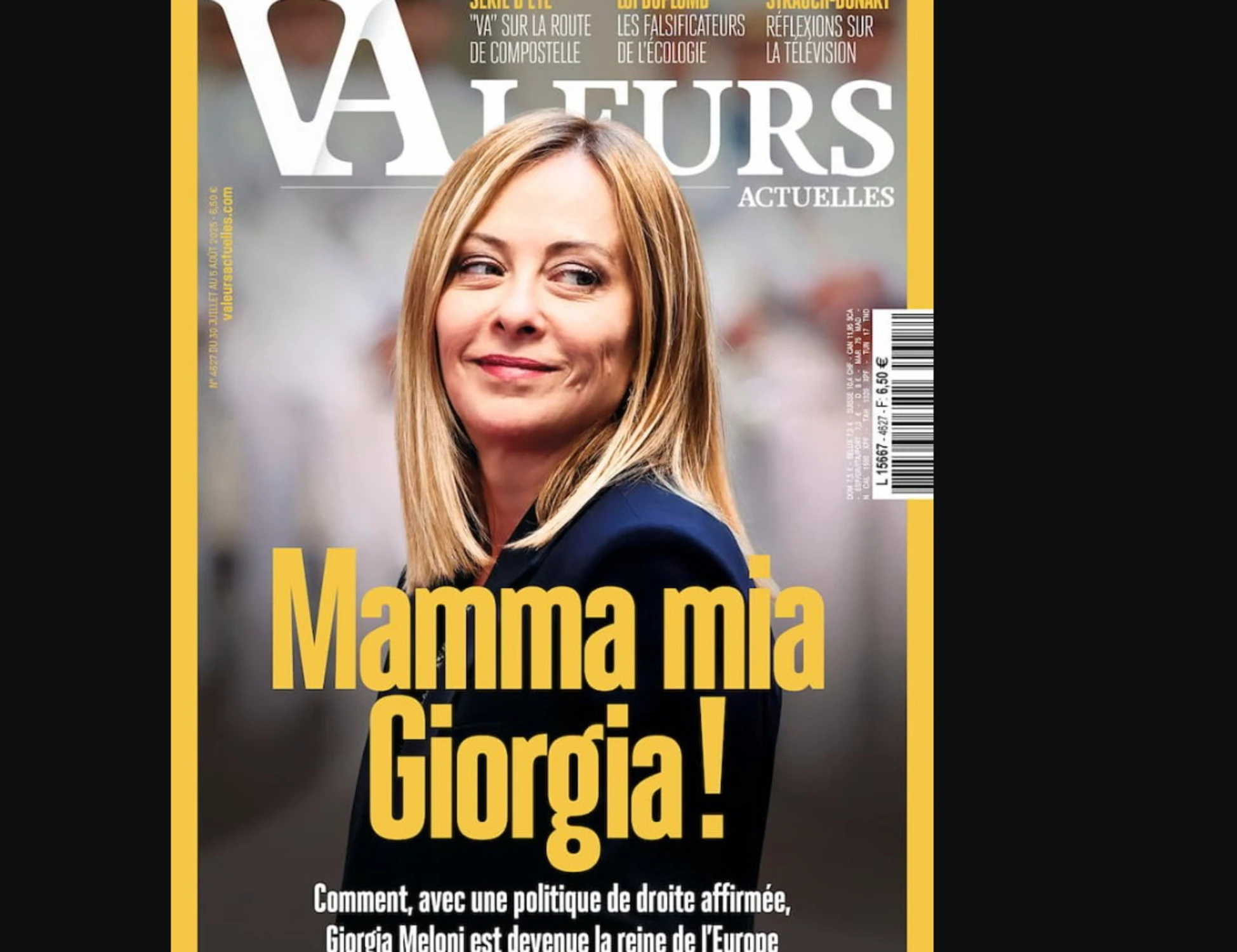 Giorgia Meloni, la Francia la incorona con un'altra copertina: "La regina d'Europa"