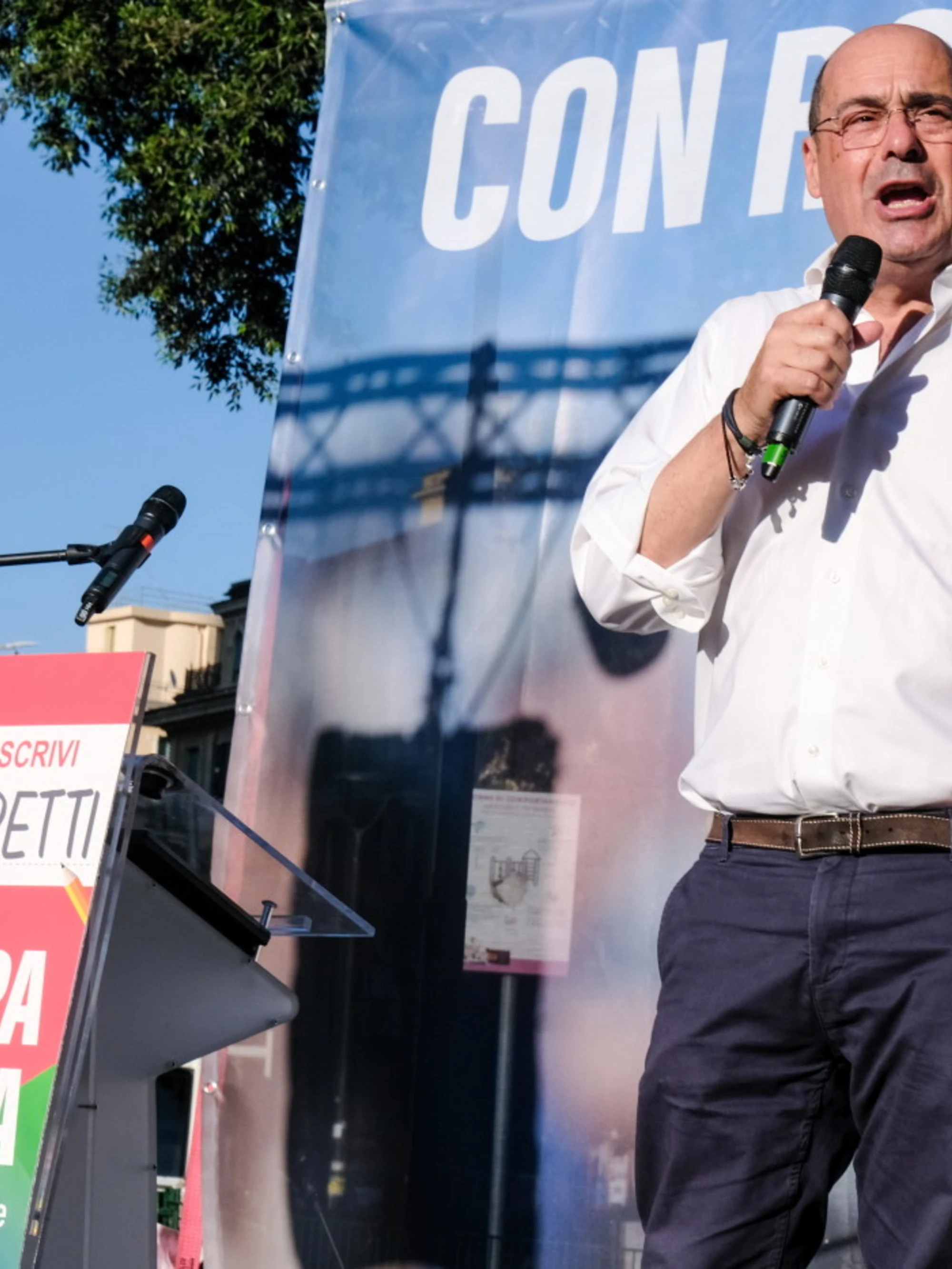 Corteo pro-Gaza, Nicola Zingaretti sbotta: "Andate indietro"