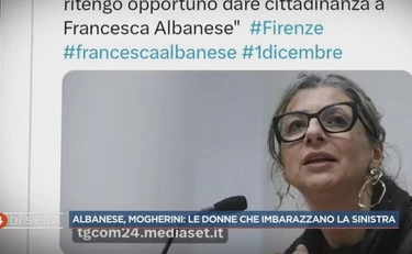 4 di Sera, Albanese demolita nello studio di Del Debbio