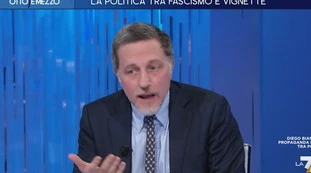 Giannini e la vignetta del Fatto, "l'Ayatollah Meloni": la vergogna dalla Gruber