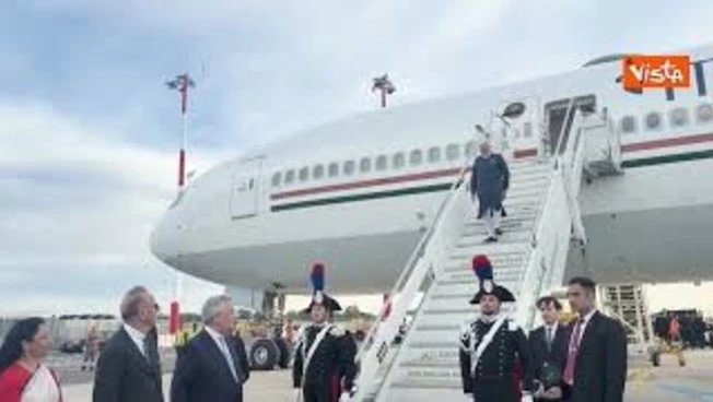 Tajani riceve il Primo Ministro indiano Narendra Modi a Fiumicino