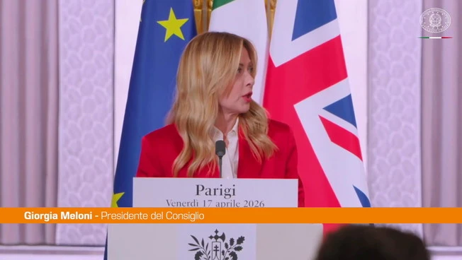 Stretto di Hormuz, Meloni "Libertà di navigazione centrale per Italia e Ue"