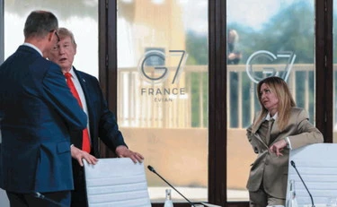 Giorgia Meloni e Donald Trump, di nuovo amore