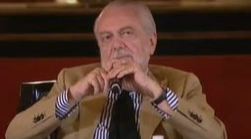 De Laurentiis, "cena segreta": quale allenatore ha portato a casa