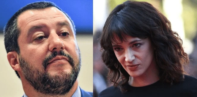 Asia Argento passa alle 'minacce' contro Matteo Salvini: "E se invece decidessi di esserci?"