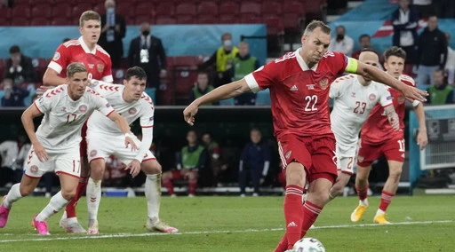 Euro 2020, disastro-Russia chiude in un 1 a 4 con la Danimarca. Via libera per il Belgio
