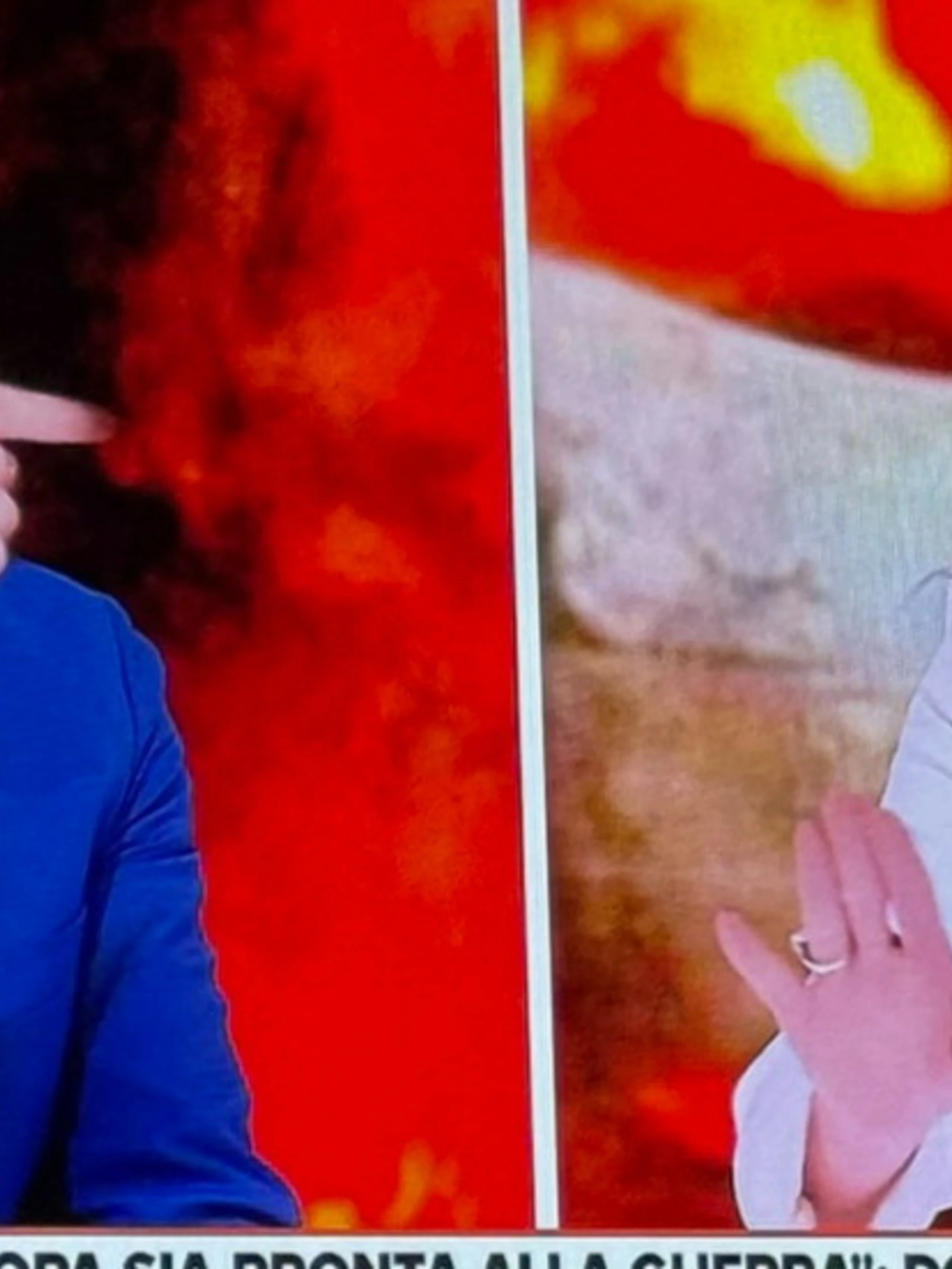 Orsini e Boschi, rissa in diretta. E la Berlinguer sbotta: "Basta! Rispetto pe me!"
