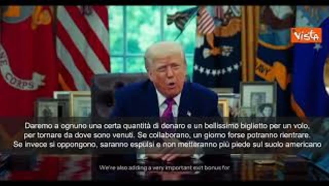 Trump lancia piano auto-rimpatrio: 1.000 Dollari a irregolari che lasciano Usa volontariamente