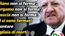 Matteo Salvini contro Vincenzo De Luca: "Coronavirus, fango sui morti in Lombardia. Disgustoso"