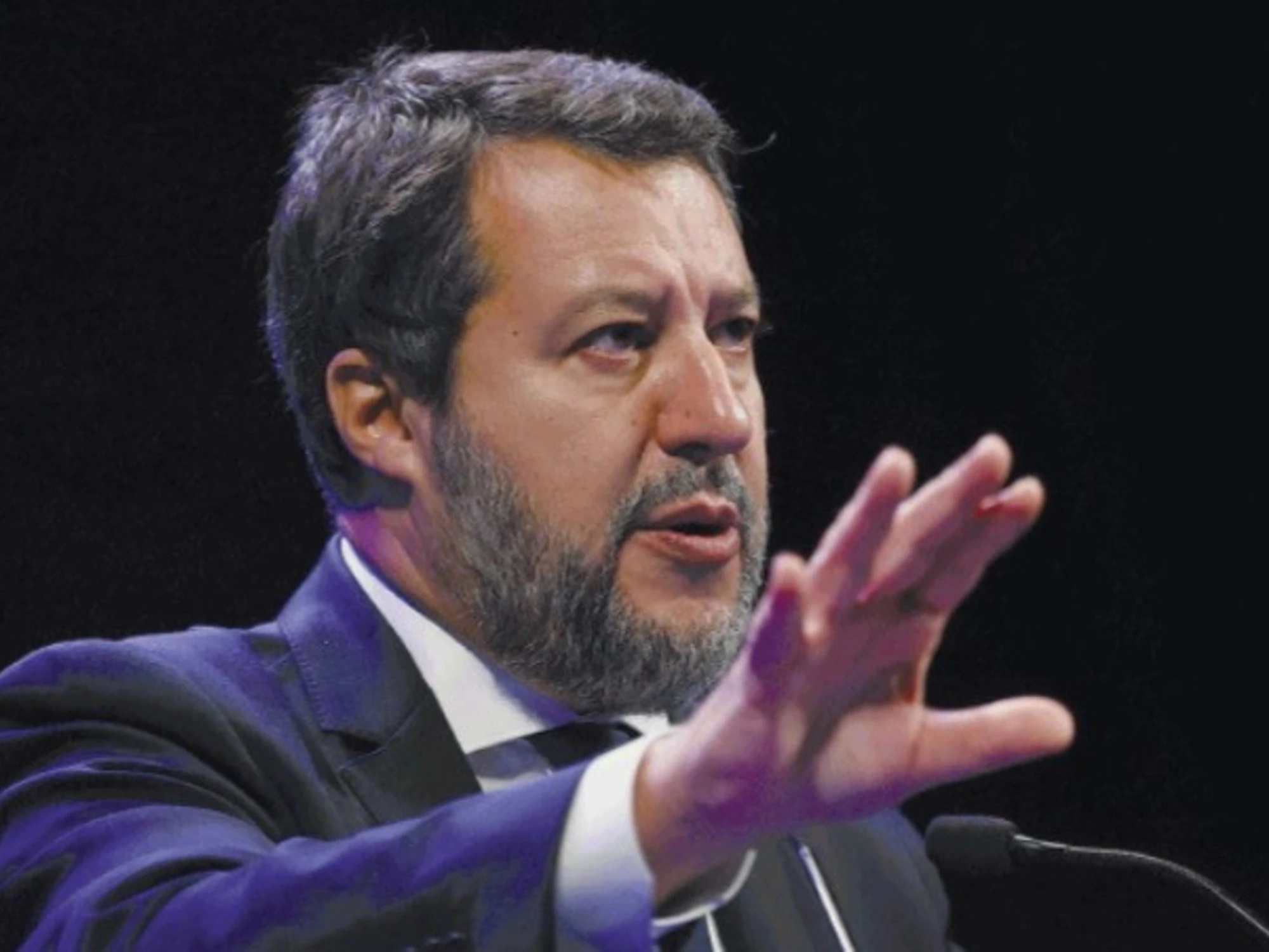 Modena, Matteo Salvini: "Revocare la cittadinanza a chi commette reati"