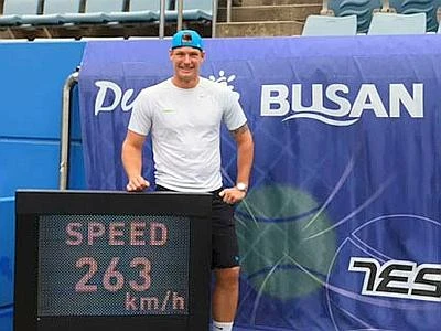 Tennis, Samuel Groth spara un servizio record: palla va a 263 km/h