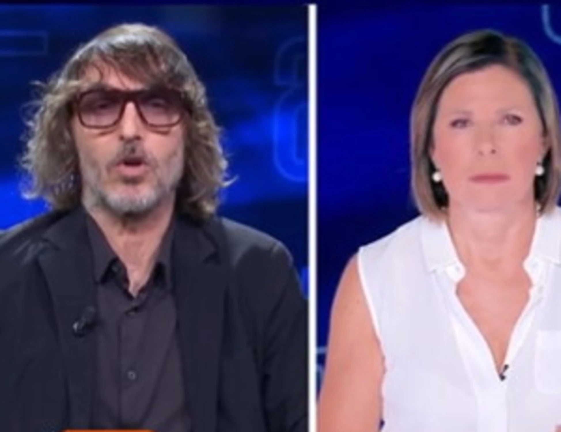 E' sempre Cartabianca, Cruciani contro Ranucci: "Altamente ridicolo, si è messo nei guai da solo"