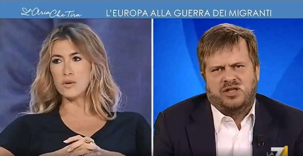 Annalisa Chirico contro Majorino a L'aria che tira: "Altro che africani comodamente col trolley in Italia..."