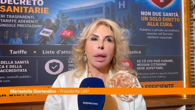 Sanità, Giorlandino (UAP) "Al centro i cittadini e la qualità del servizio"