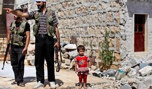 Bombe a grappolo in SiriaE' strage di bambini