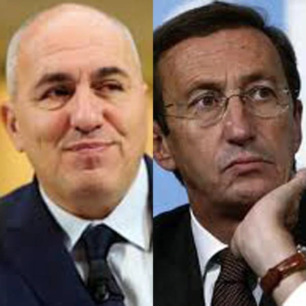 Guido Crosetto e Gianfranco Fini