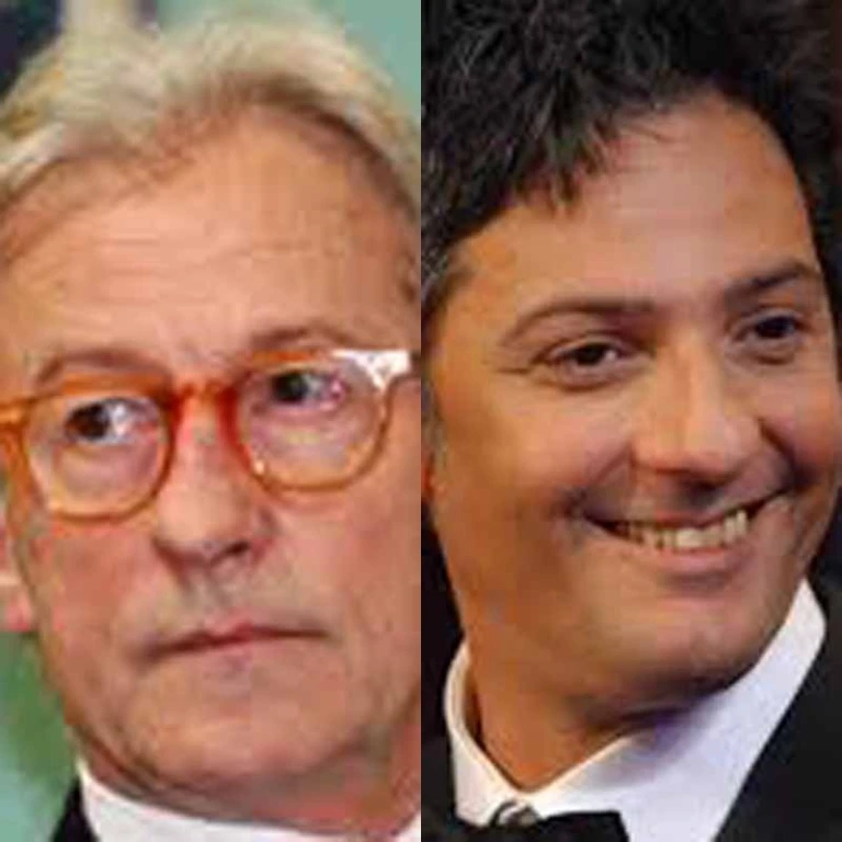 Vittorio Feltri e Rosario Fiorello