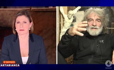 È sempre Cartabianca, Mauro Corona apocalittico sull'Iran: "A che cosa torneremo"