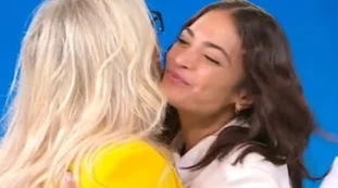 Domenica In, Venier a Elodie: "Si chiama Andrea?", domanda sconcertante