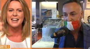 Dritto e rovescio, la rissa tra la Lorenzin e il ristoratore che tiene aperto il locale: "Lei deve stare zitto, non ne ha diritto"