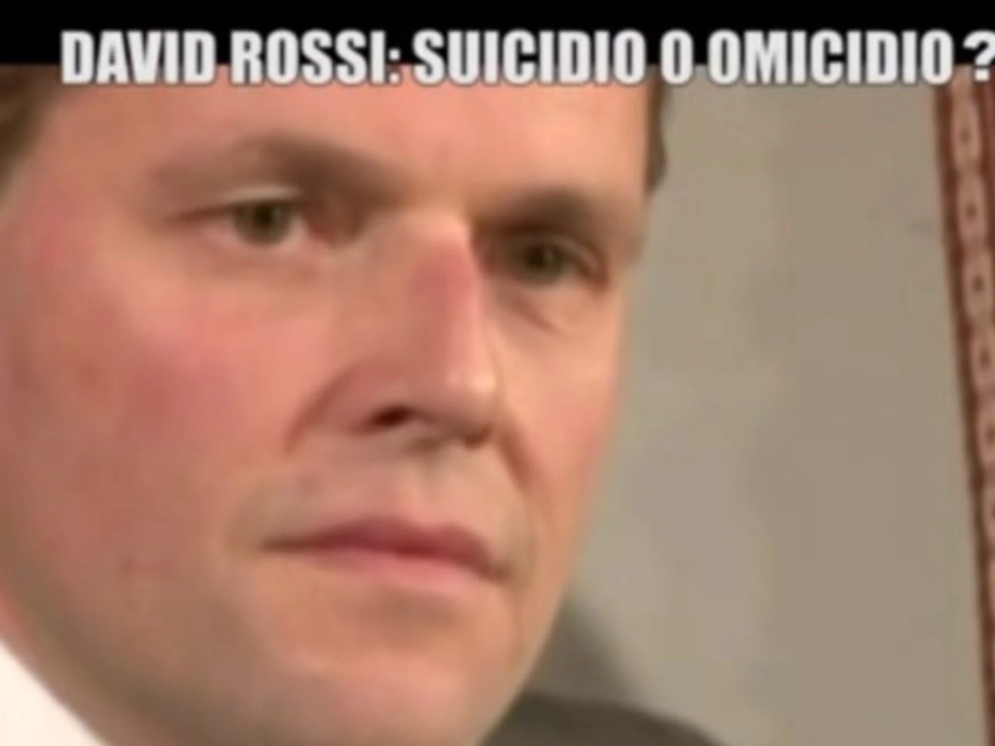 David Rossi, "il testimone ha stuprato un pakistano"