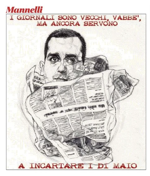 Marco Travaglio, la vignetta su Luigi Di Maio in prima pagina sul Fatto quotidiano: come lo umilia