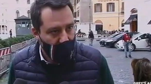 Matteo Salvini contro il dpcm a Tagadà: "Contagi in palestra o teatro? I numeri dicono anltro"