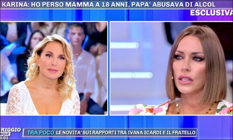 Pomeriggio Cinque, Karina Cascella straziata: il ricordo che ha commosso Barbara D'Urso