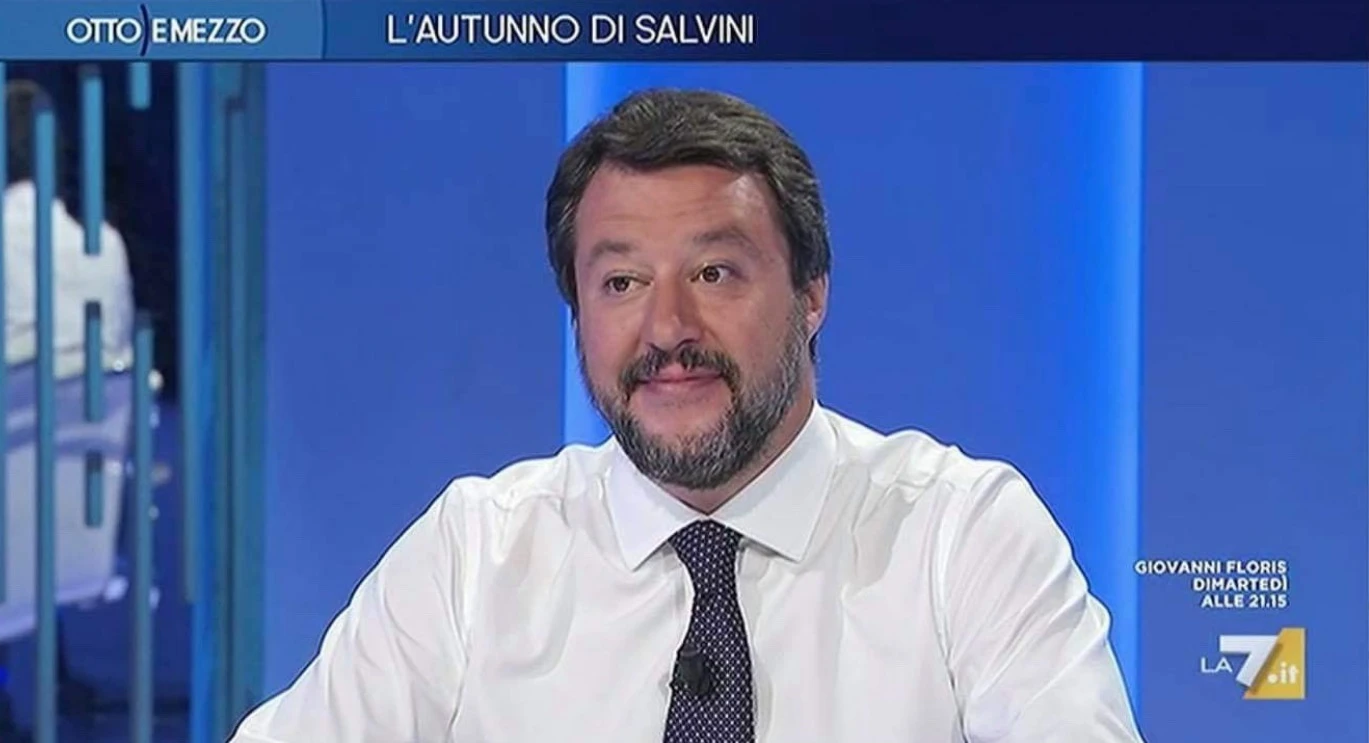 Otto e Mezzo, Matteo Salvini dopo il duello con Lilli Gruber: "Cosa ne pensate, amici?"