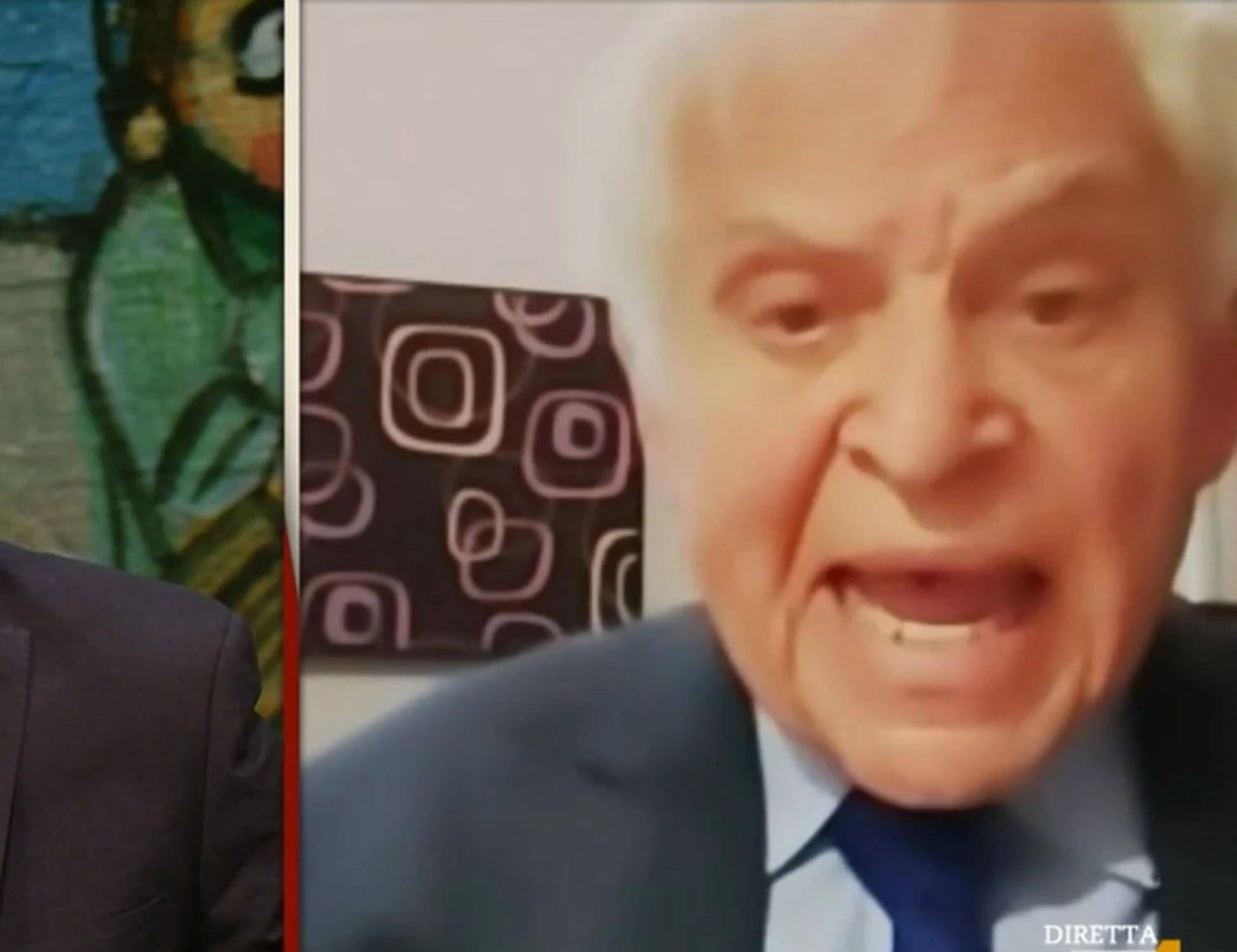 DiMartedì, Luttwak spiana "il giovane Di Battista"