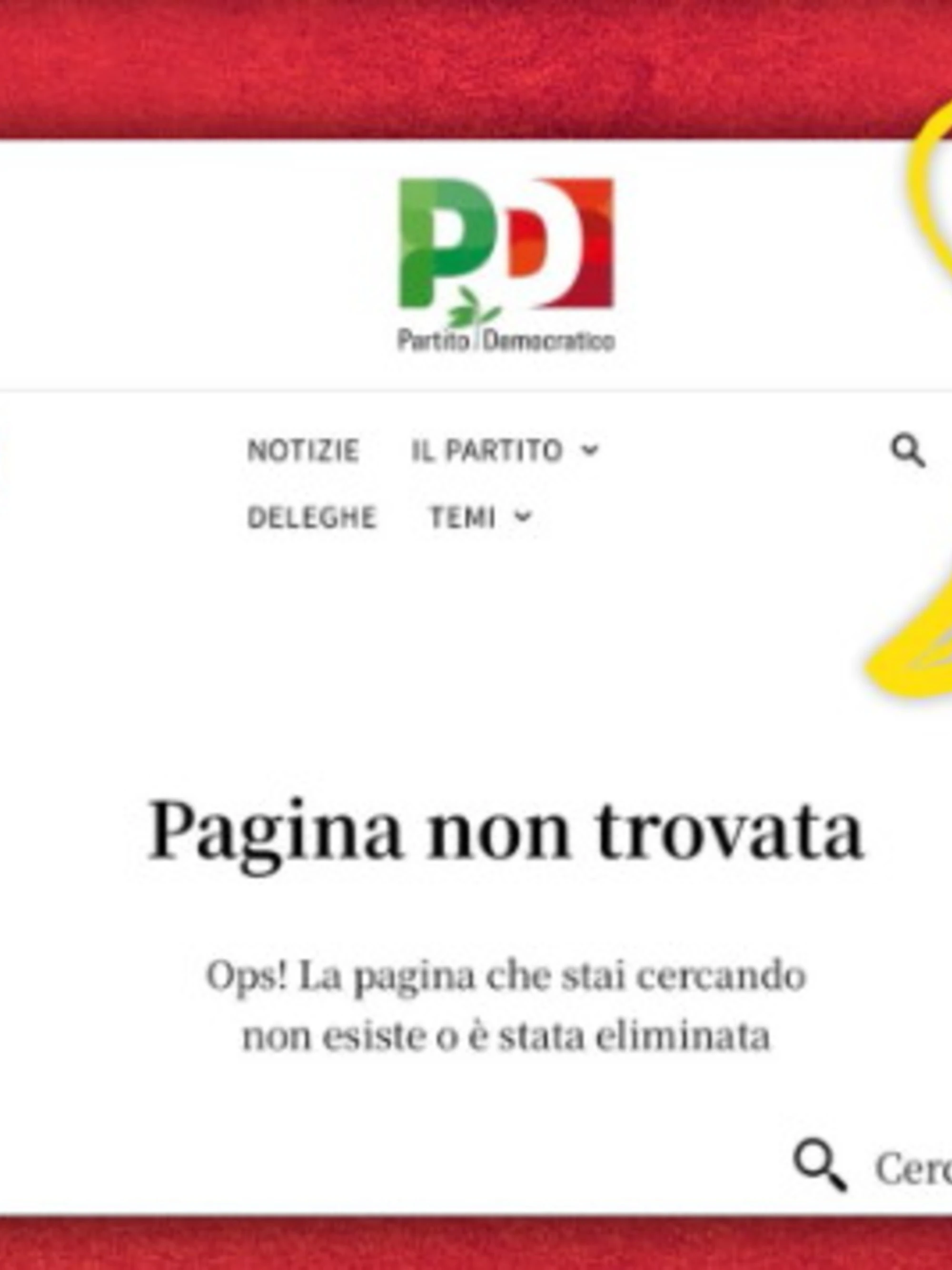 Pd, una censura da Nobel: "Vergognatevi!", cosa sparisce dal sito del partito