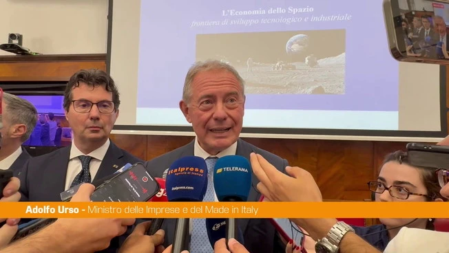 Spazio, Urso "Italia protagonista in settore centrale per sicurezza e difesa"