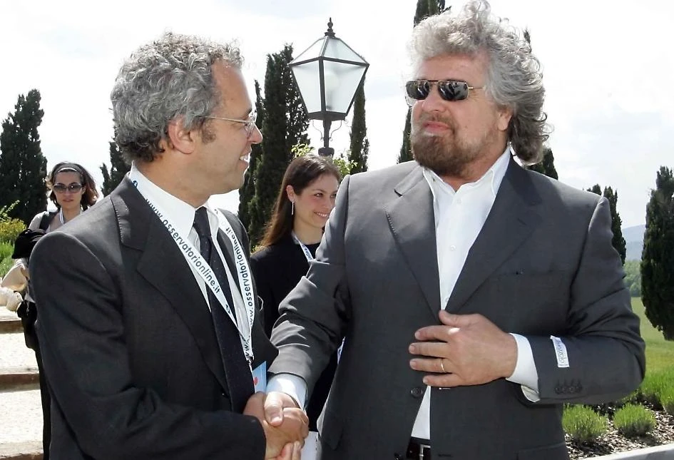 Grillo da Mentana: "Letta ha tramato alle spalle di Bersani"