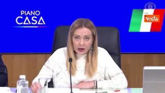 Meloni: 10 miliardi di euro per 100mila alloggi tra case popolari e prezzi calmierati