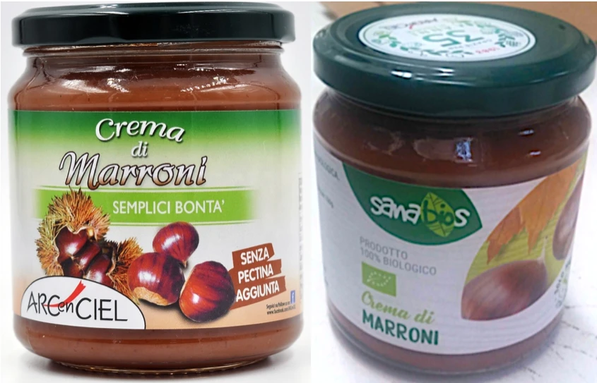 Crema spalmabile di marroni ritirata dai supermercati per la presenza di un corpo estraneo nel vasetto