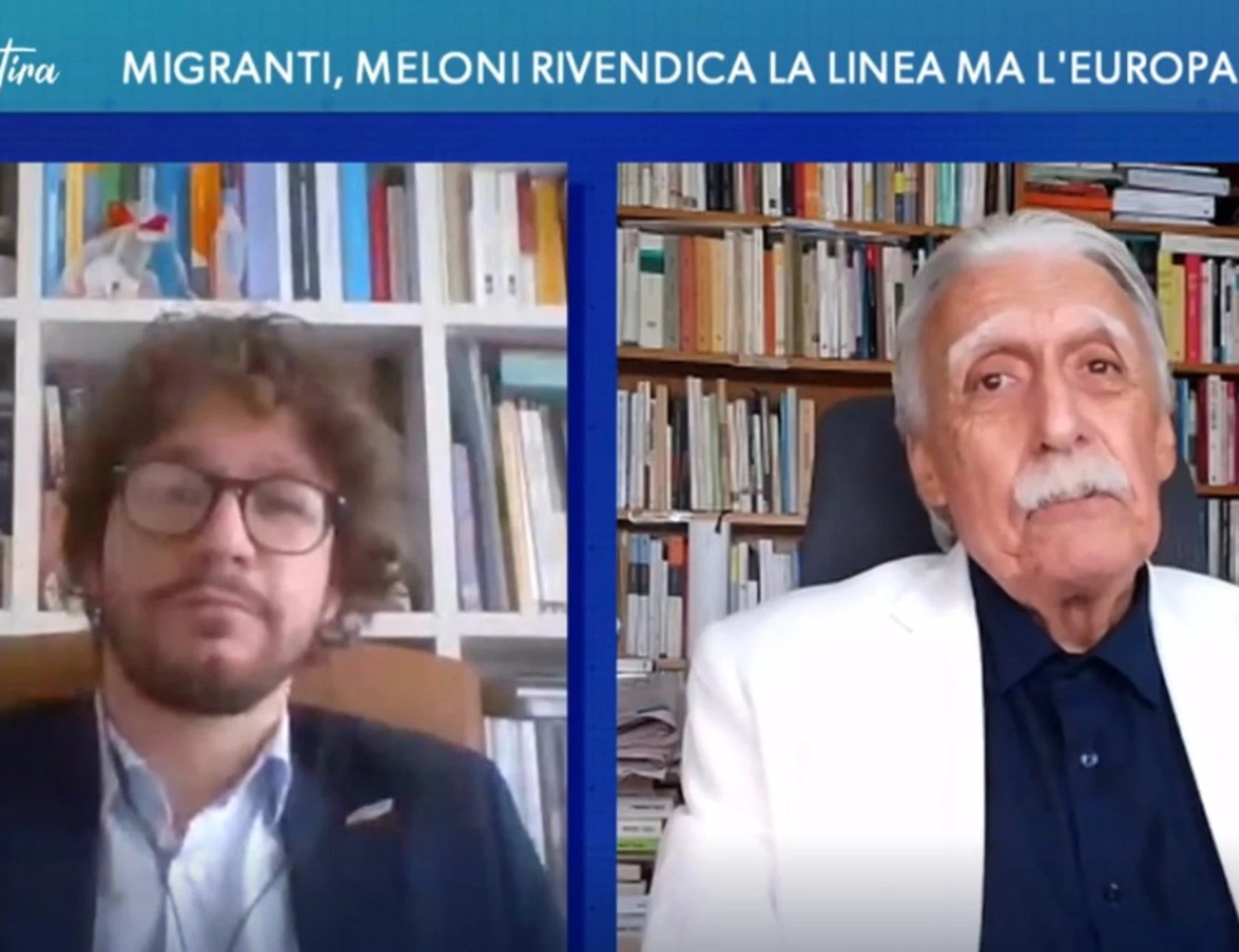 L'aria che tira, scintille tra Revelli e Gasperini: "Maleducato", "E tu esperto di..."