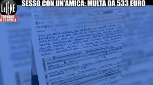 Le Iene, la denuncia di un 46enne di Torino multato a Pasqua  per aver fatto sesso