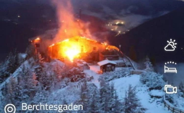 Hitler, a fuoco il "Nido dell'aquila": mistero nel covo dei nazisti sulle Alpi